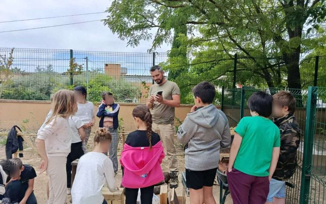 Action avec les écodélégués de Barjols